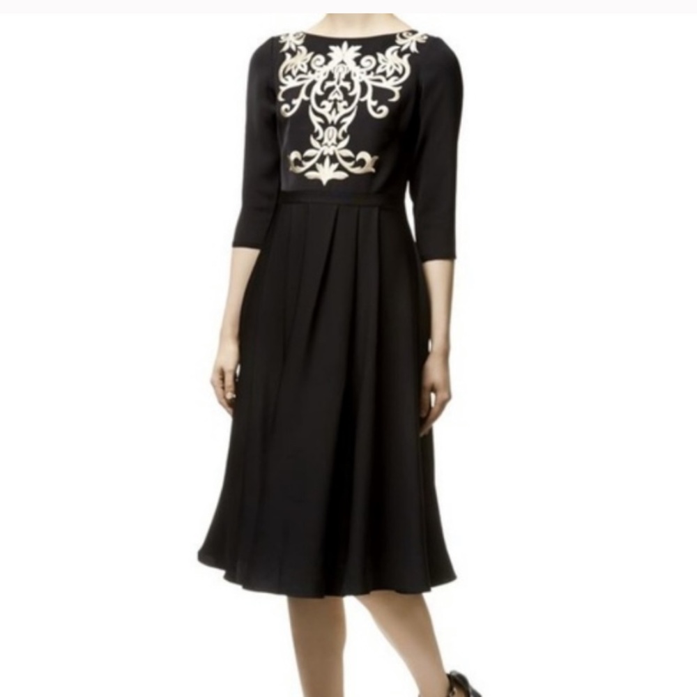 Ted Baker Gold Shamari Dress